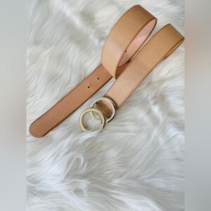🇨🇦 Brave Leather Collection -OTIR Nude  Leather Belt